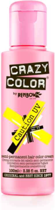 Краситель прямого действия Crazy Сolor Caution UV 77 Краситель прямого действия Crazy Сolor Caution UV 77