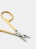 Ножницы для кутикулы Silver Star НСС 4 Gold, 100 мм