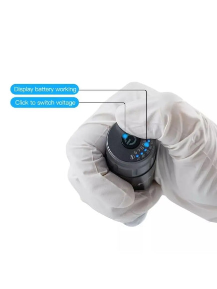 Блок для тату машинки Mast U1 Wireless RCA Red