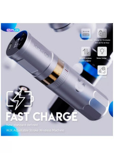 Тату-машинка DragonHawk Mast P20, беспроводная, ход 2.5 мм