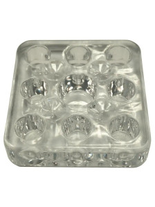 Подставка для тату-пигментов PRONOGTI Mini, 9 отверстий, 5×5 см