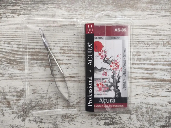 ACURA Professional ножницы-кусачки, твизер для кутикулы AS-05