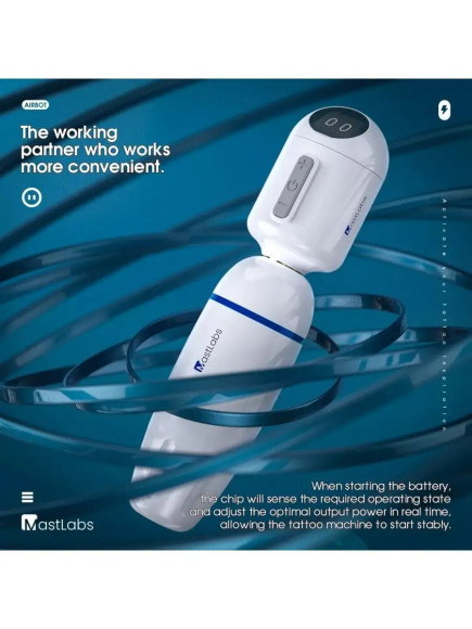 Беспроводной блок для тату машинки RCA 1050 мАч Беспроводной блок для тату машинки RCA 1050 мАч