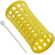 Бигуди пластиковые Sibel желтые 30 мм.